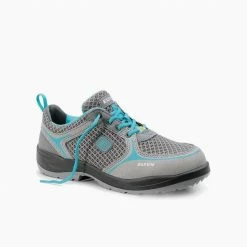 Am billigsten 😉 ELTEN Damen-Sicherheitshalbschuh MILA aqua Low ESD S1 👏