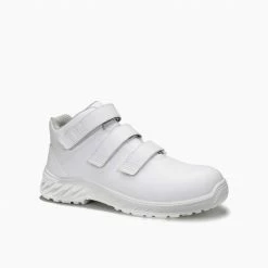 Billig 🎁 JORI Sicherheitsschnürstiefel jo_CLEAN Strap white Mid ESD S3 ⌛