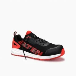 Besorgen 💯 ELTEN Sicherheitshalbschuh BATIS black-red Low ESD S1P 🎁
