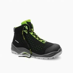 Schlussverkauf 🎁 ELTEN Sicherheitsschnürstiefel IMPULSE green Mid ESD S1P ✨