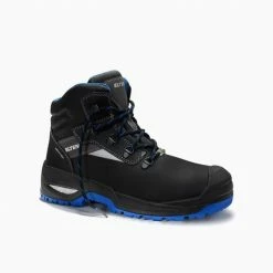 Blitzangebot 🌟 ELTEN Sicherheitsschnürstiefel STEFANO XXSG black-blue Mid ESD S3 😀