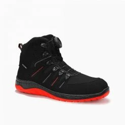 Besorgen 🌟 ELTEN Sicherheitsstiefel MADDOX BOA® black-red Mid ESD S3 ⭐